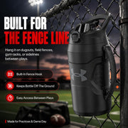 Insulated Half Gallon Sports Water Jug with Handle – 64 oz