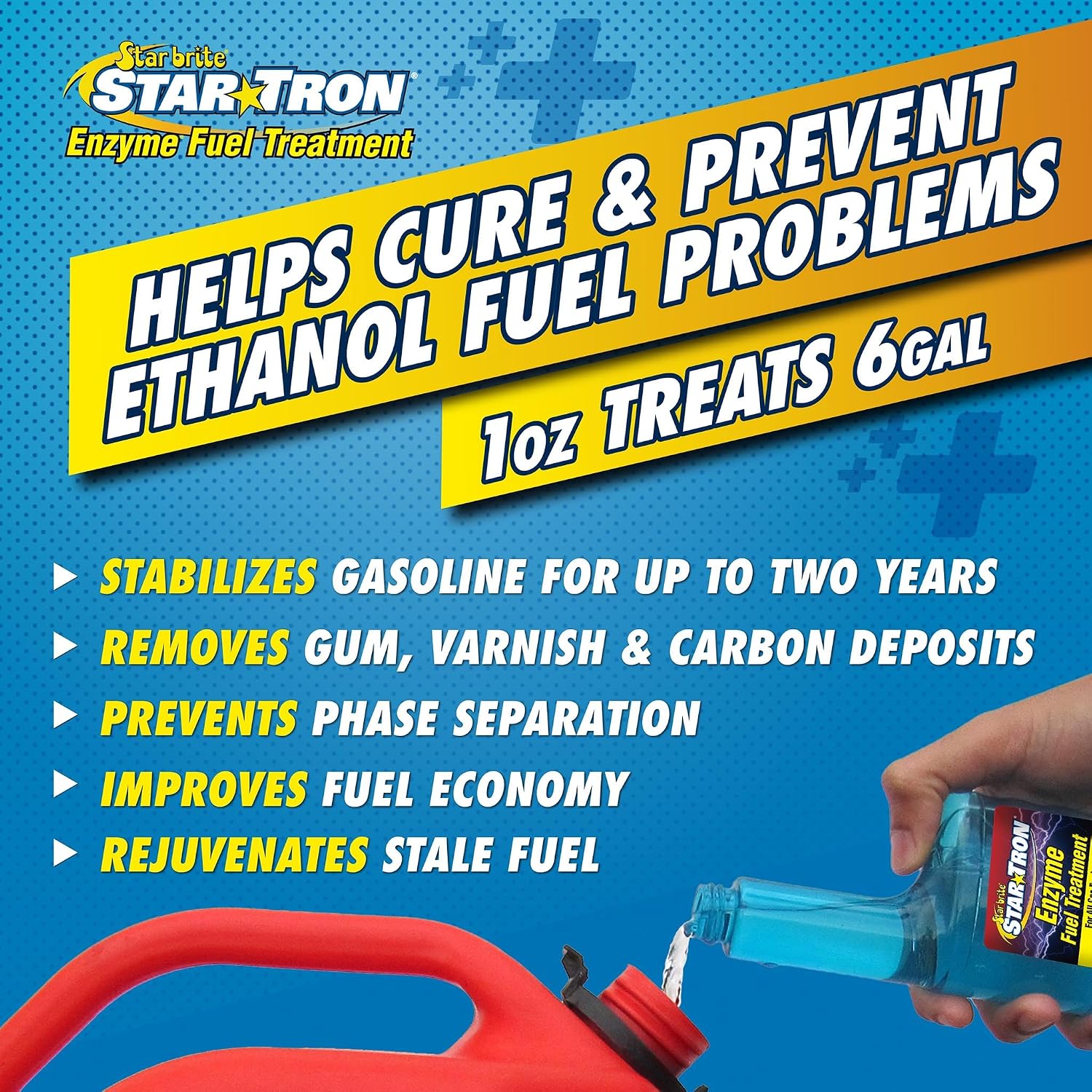 Star Tron Enzyme Fuel Treatment for Gasoline