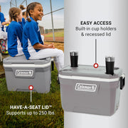 Coleman Classic Series Insulated Portable Hard Cooler