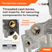 Upgraded Aluminum Engine Oil Filter Housing with Cooler & Filter