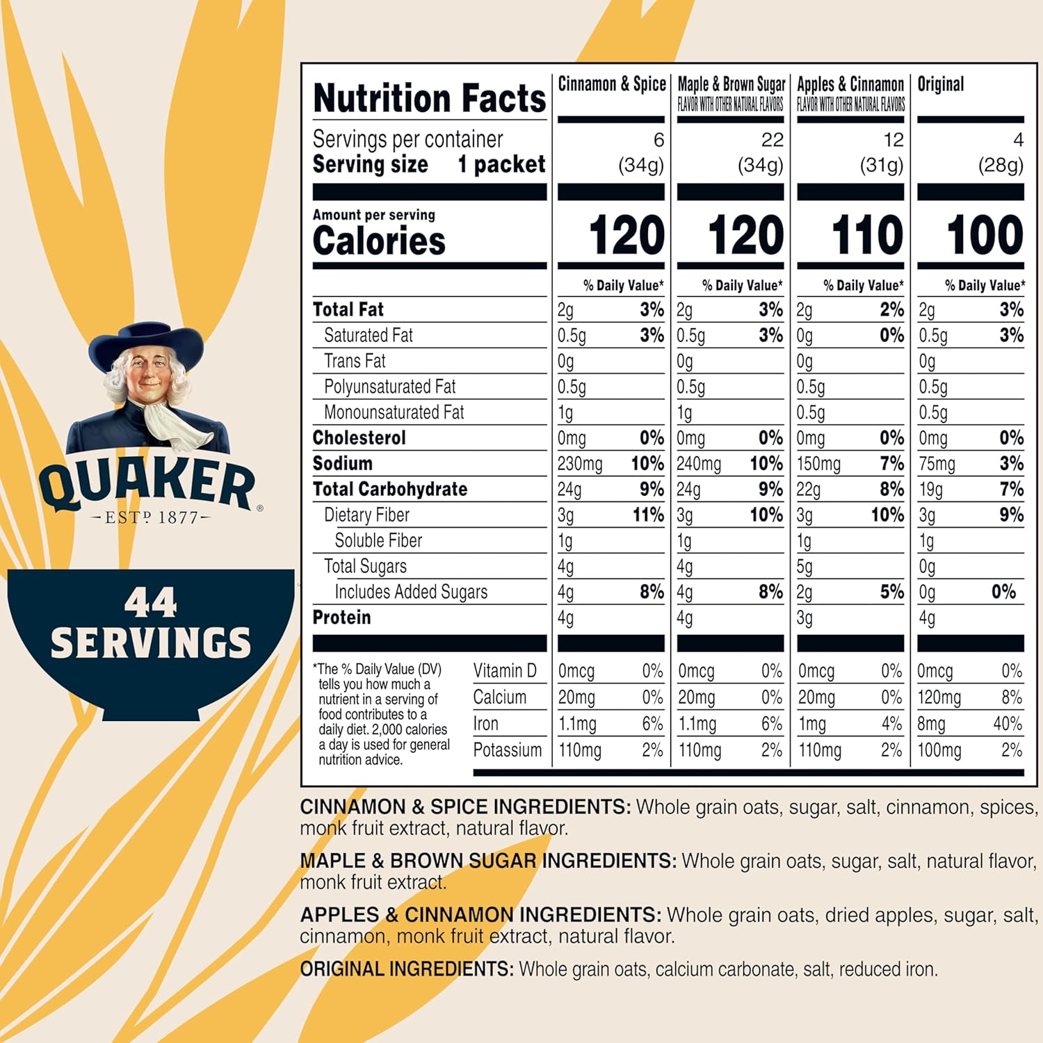 Lower Sugar Oatmeal Variety Pack