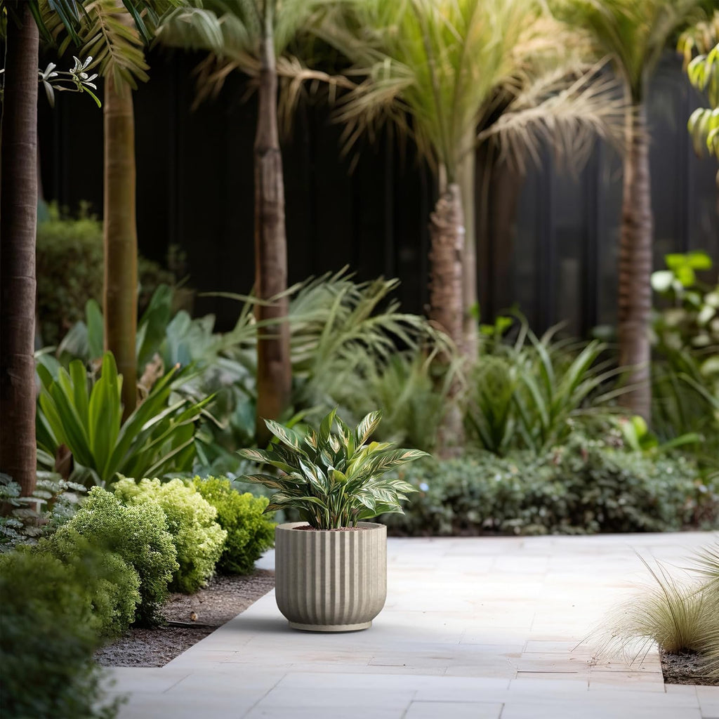 Weathered Concrete Planter