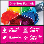 14-Color One-Step Tie-Dye Kit for Groups