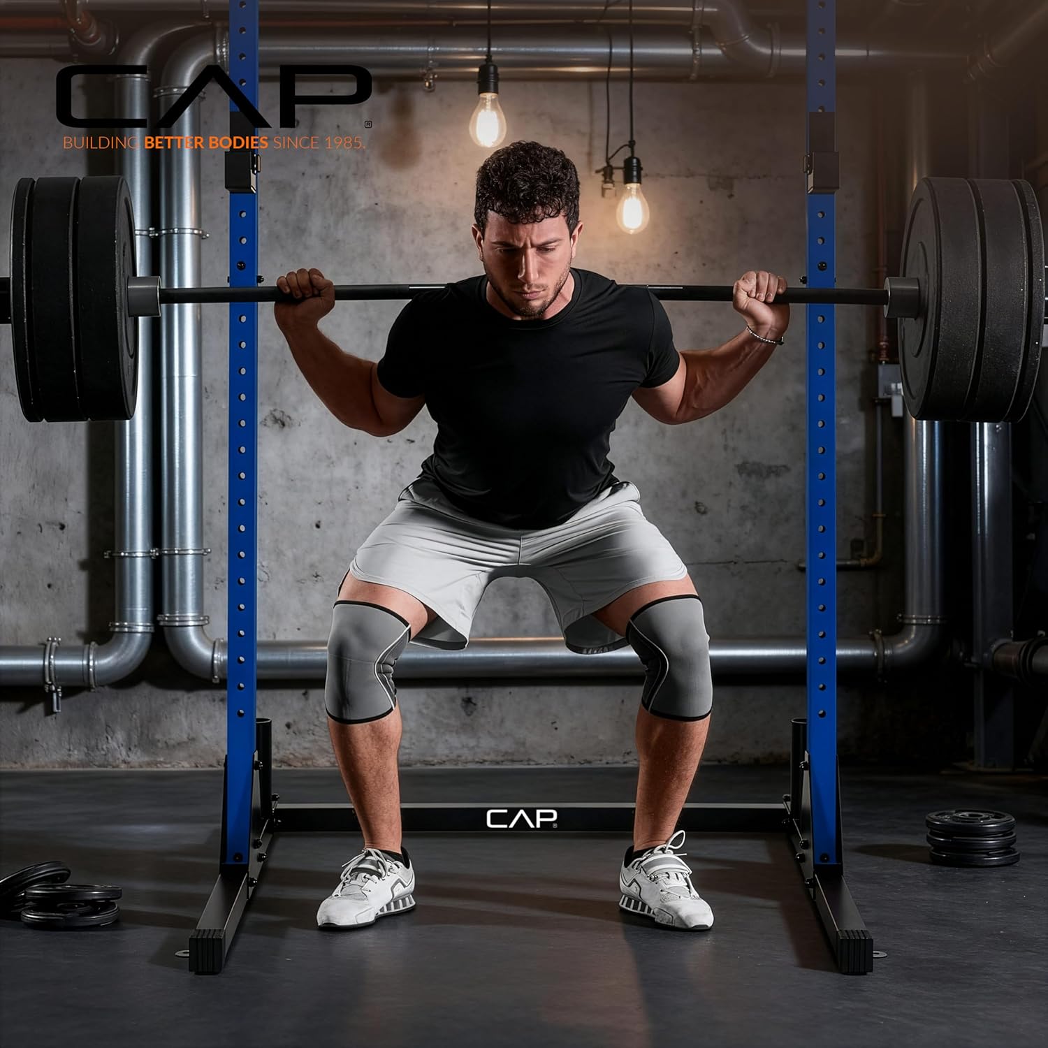 Heavy-Duty Power Rack for Strength Training
