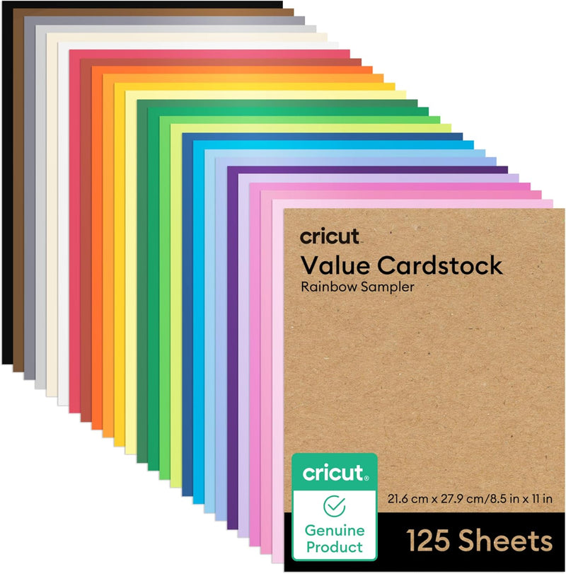 Rainbow Cardstock Paper Pack