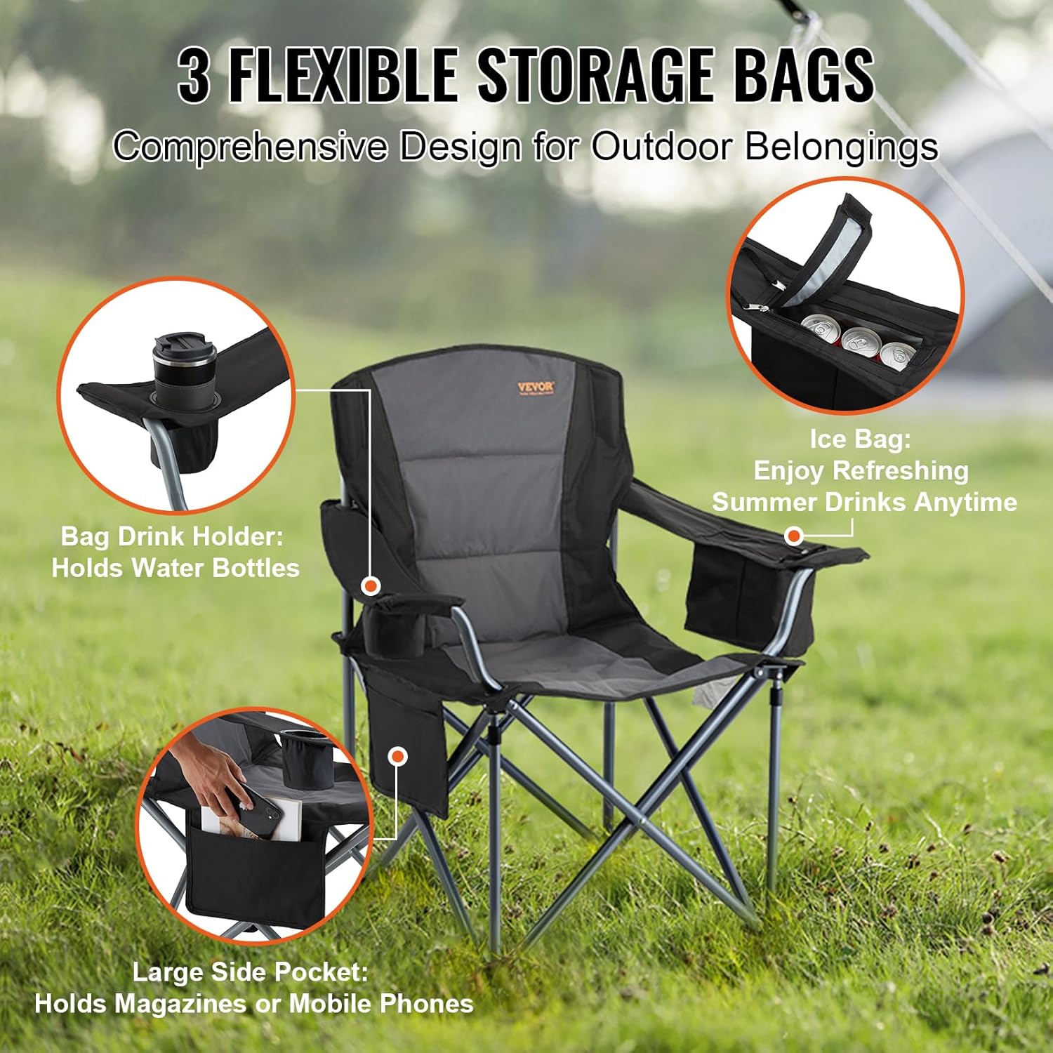Oversized Folding Camping Chair