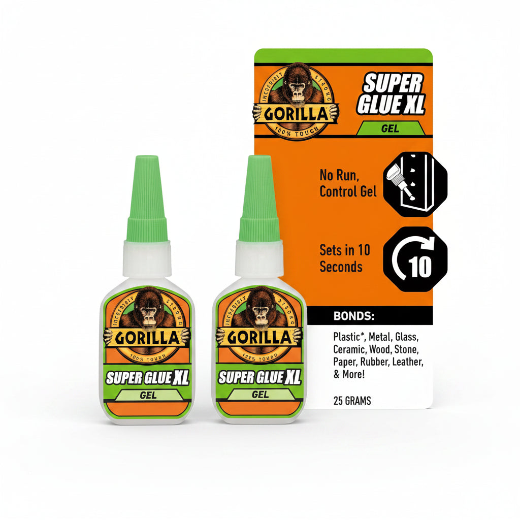 Super Glue Gel XL, 25g, 2-Pack