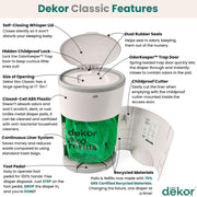 Eco-Friendly Hands-Free Diaper Pail