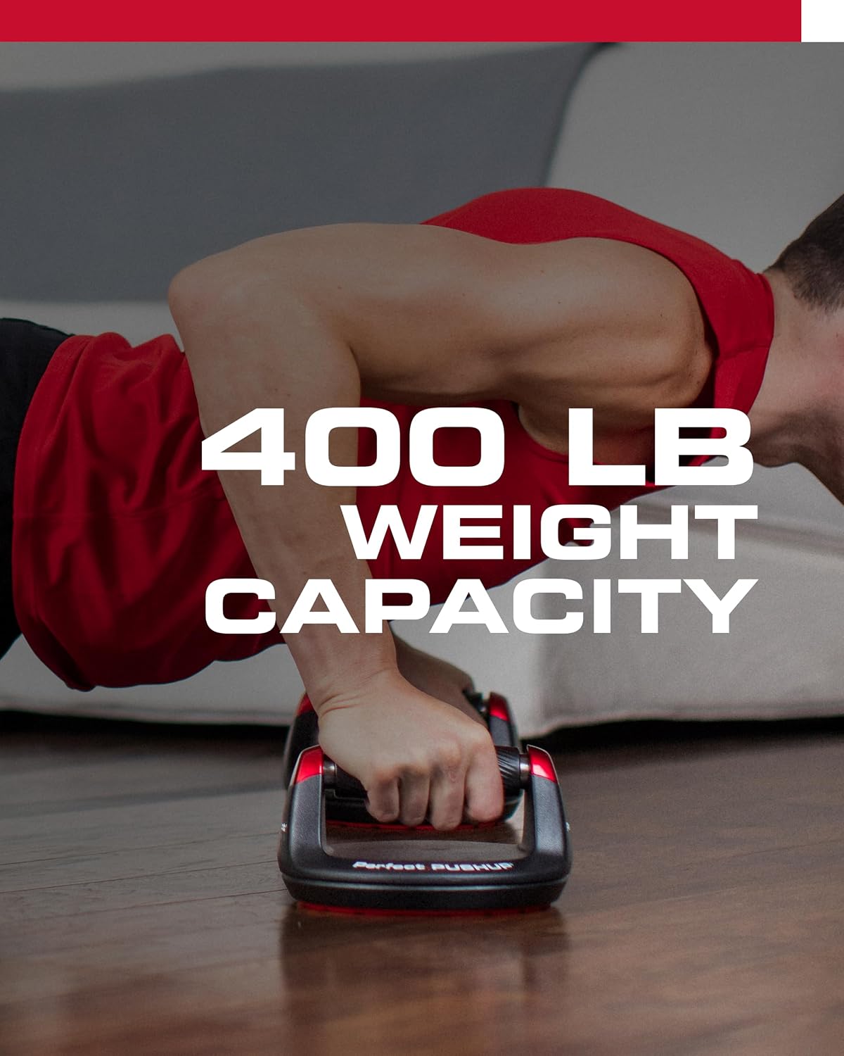 Rotating Push Up Handles for Strength Training