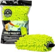 Chemical Guys Chenille Microfiber Wash Mitt – Lime Green