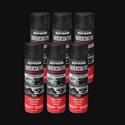 Rubberized Black Automotive Undercoating Spray – 6 Pack