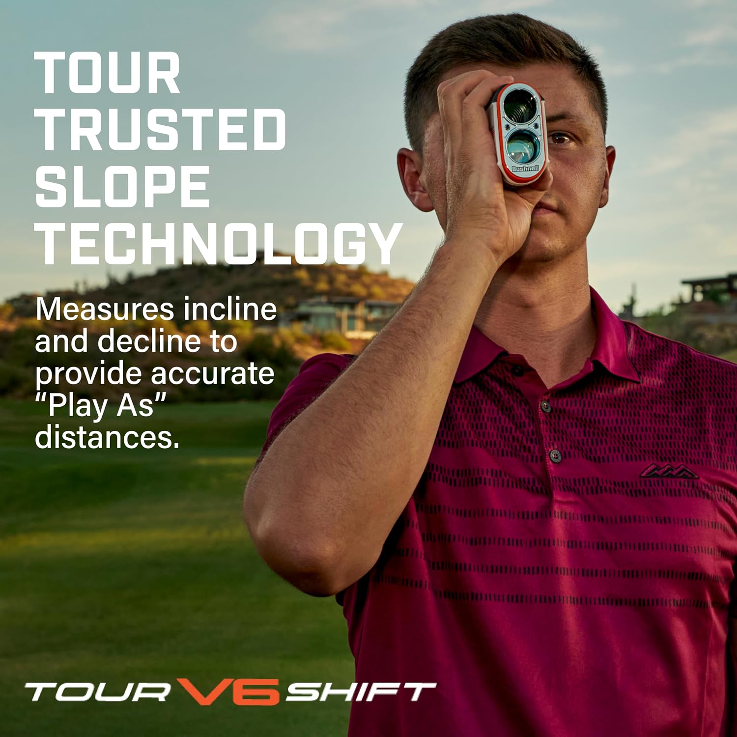 Golf Laser Rangefinder with Slope Compensation