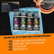 700W Dual-Action Random Orbital Polisher Kit – 9 Piece
