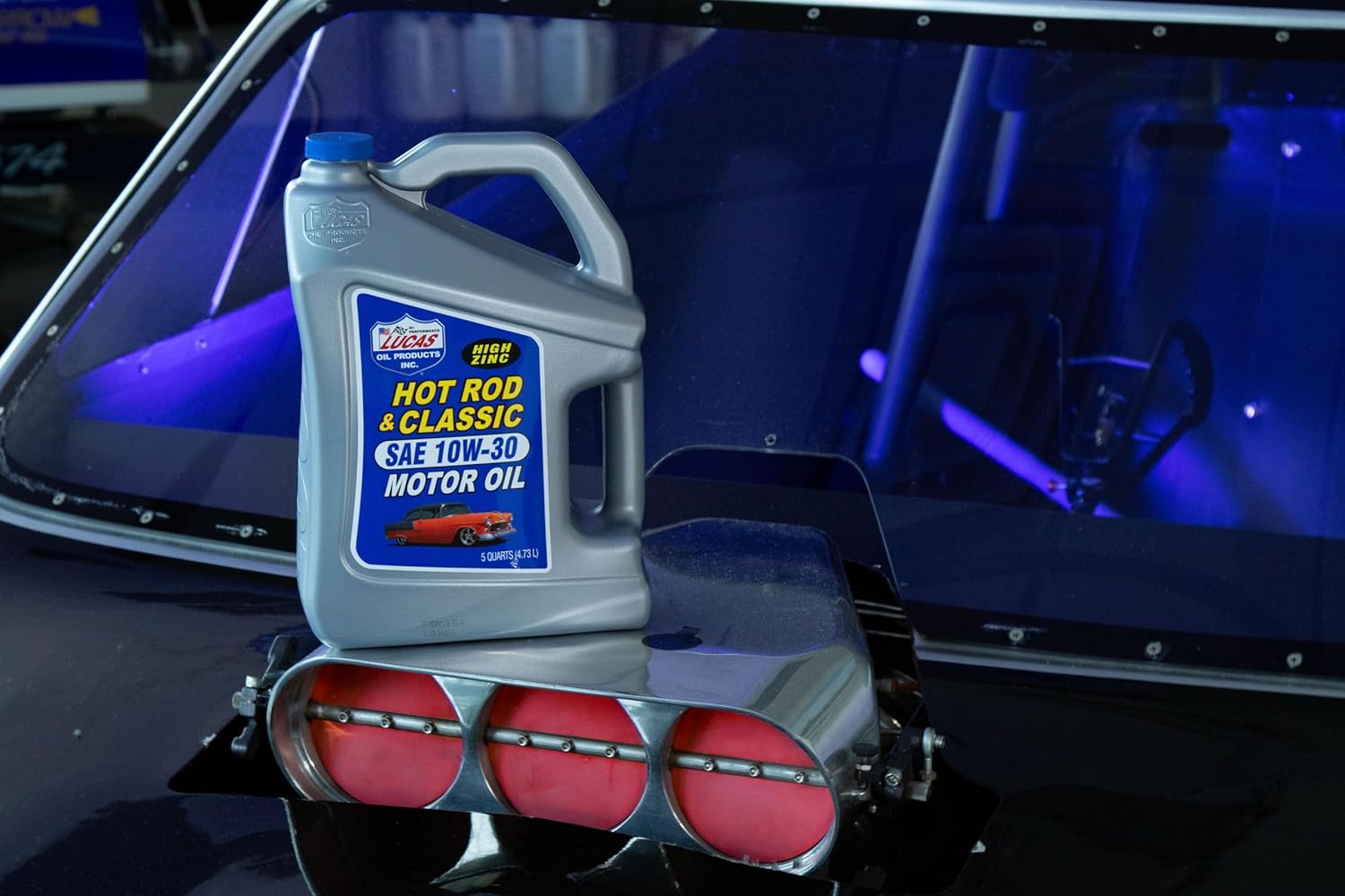 SAE 10W-30 Hot Rod & Classic Car Motor Oil – 5 Quarts