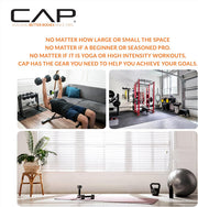 CAP 2-Inch Olympic Bumper Plate Weight Set