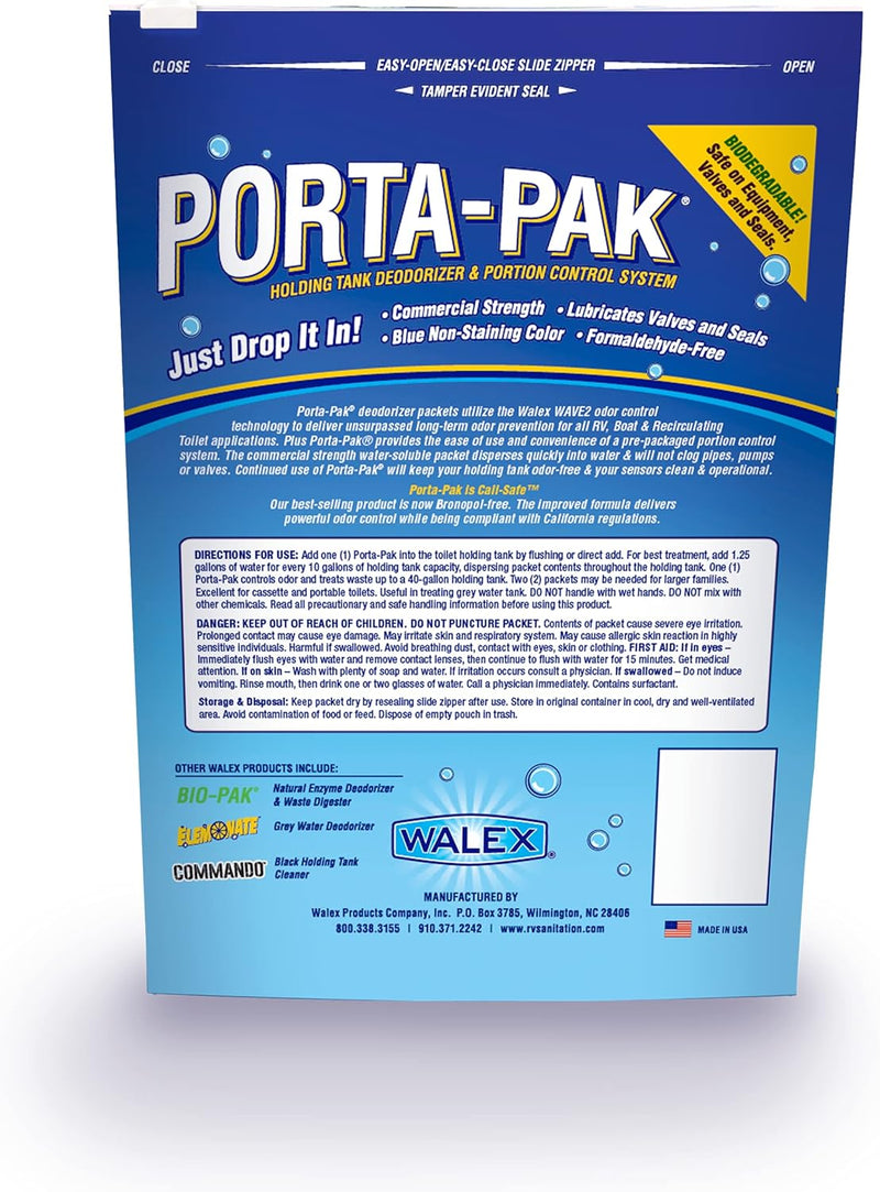 RV Toilet Treatment Drop-Ins – Fresh Scent, 10-Pack