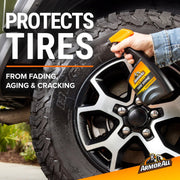 No-Wipe Tire Shine Spray – 2 Pack