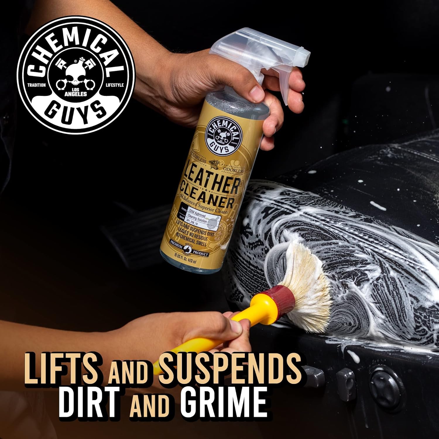 Chemical Guys Leather Cleaner & Conditioner Kit – 2 x 16 Oz