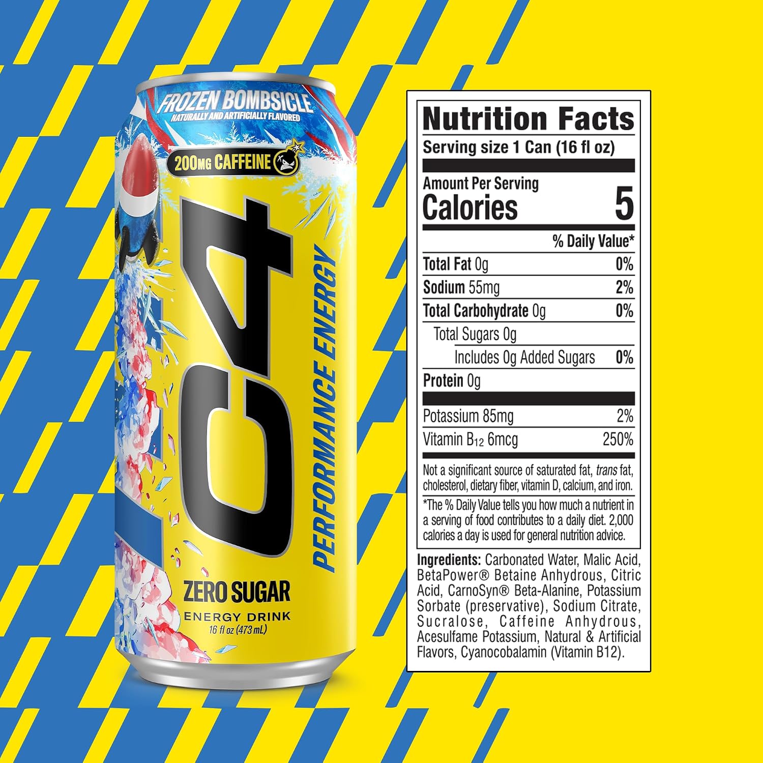 Frozen Bombsicle Energy Drink
