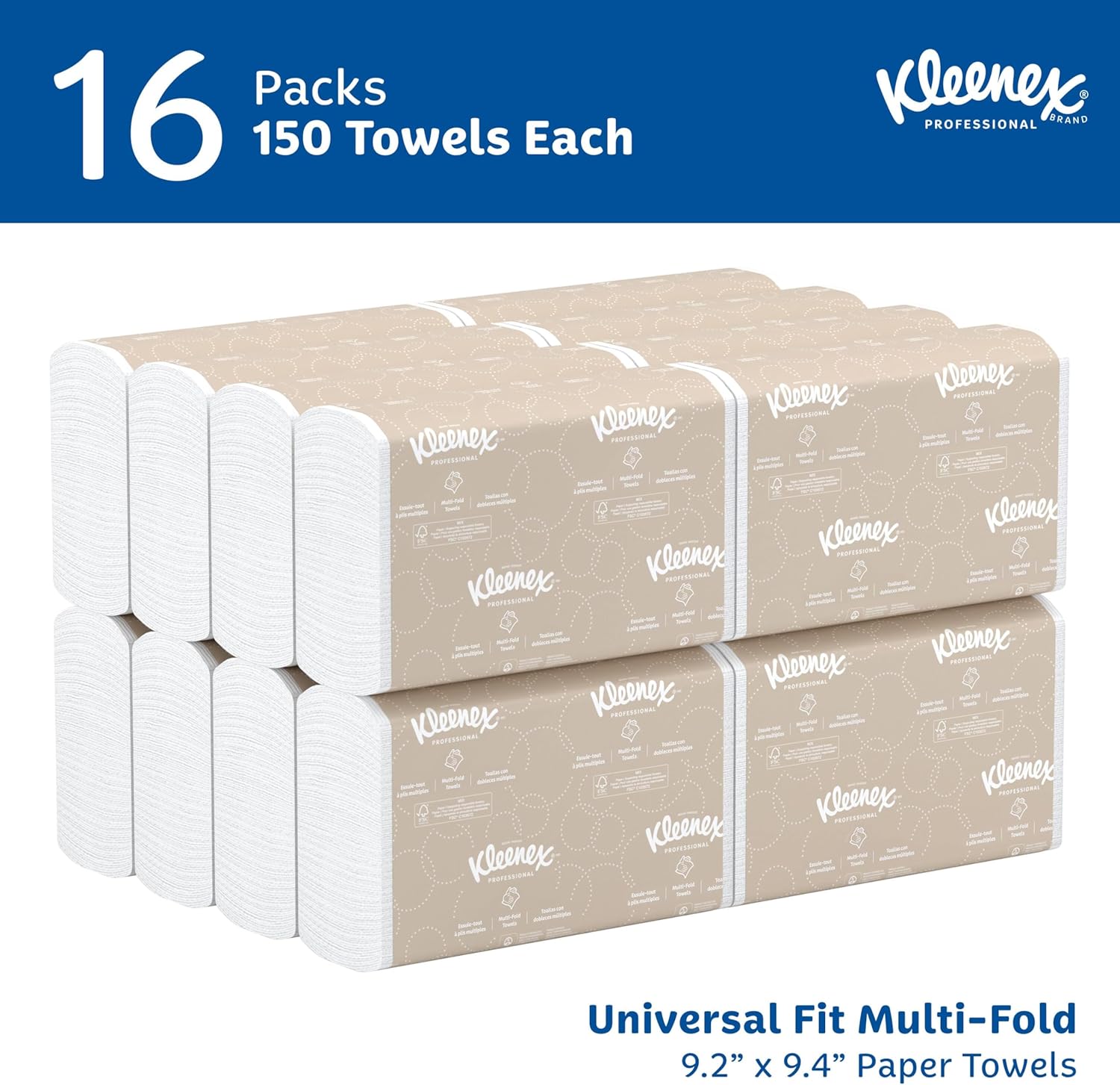 Premium Multifold Paper Towels Bulk Pack