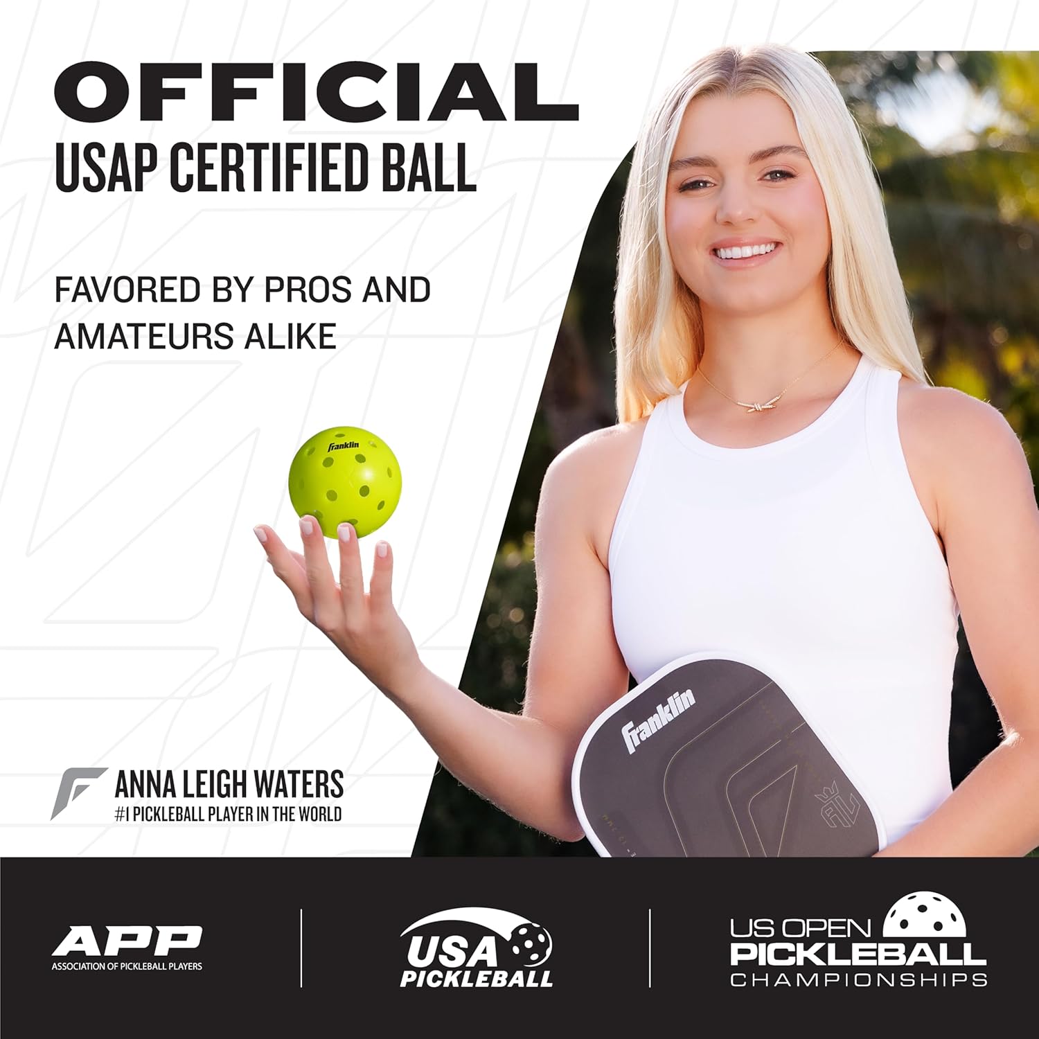 Outdoor Pickleballs – Regulation Size
