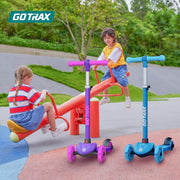 Kids 3-Wheel Kick Scooter with LED Wheels