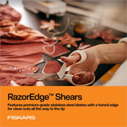 8-Inch Heavy-Duty Razor-Edge Fabric Shears