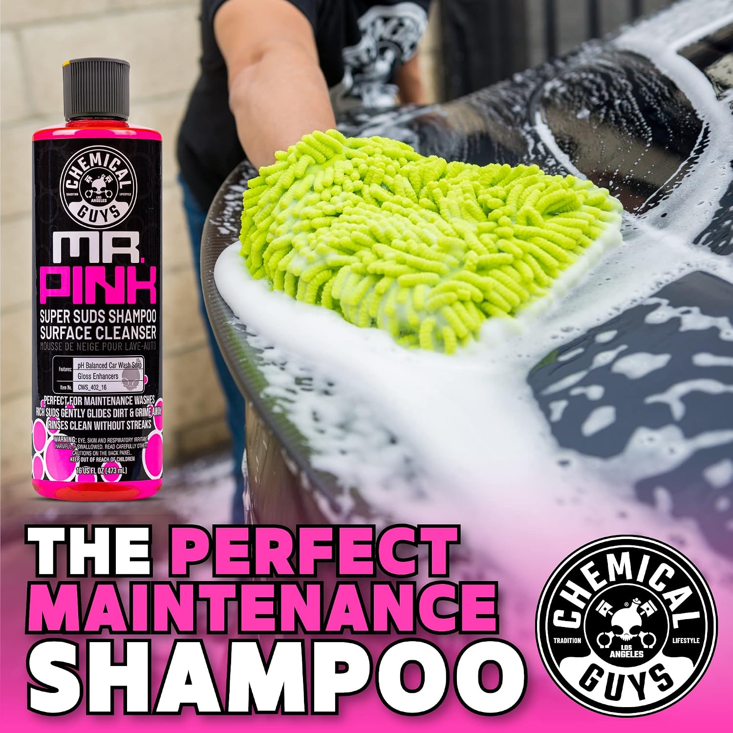 Chemical Guys Mr. Pink Car Wash Soap – 64 Oz