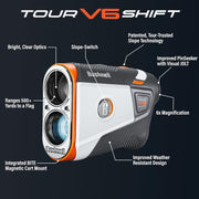 Golf Laser Rangefinder with Slope Compensation