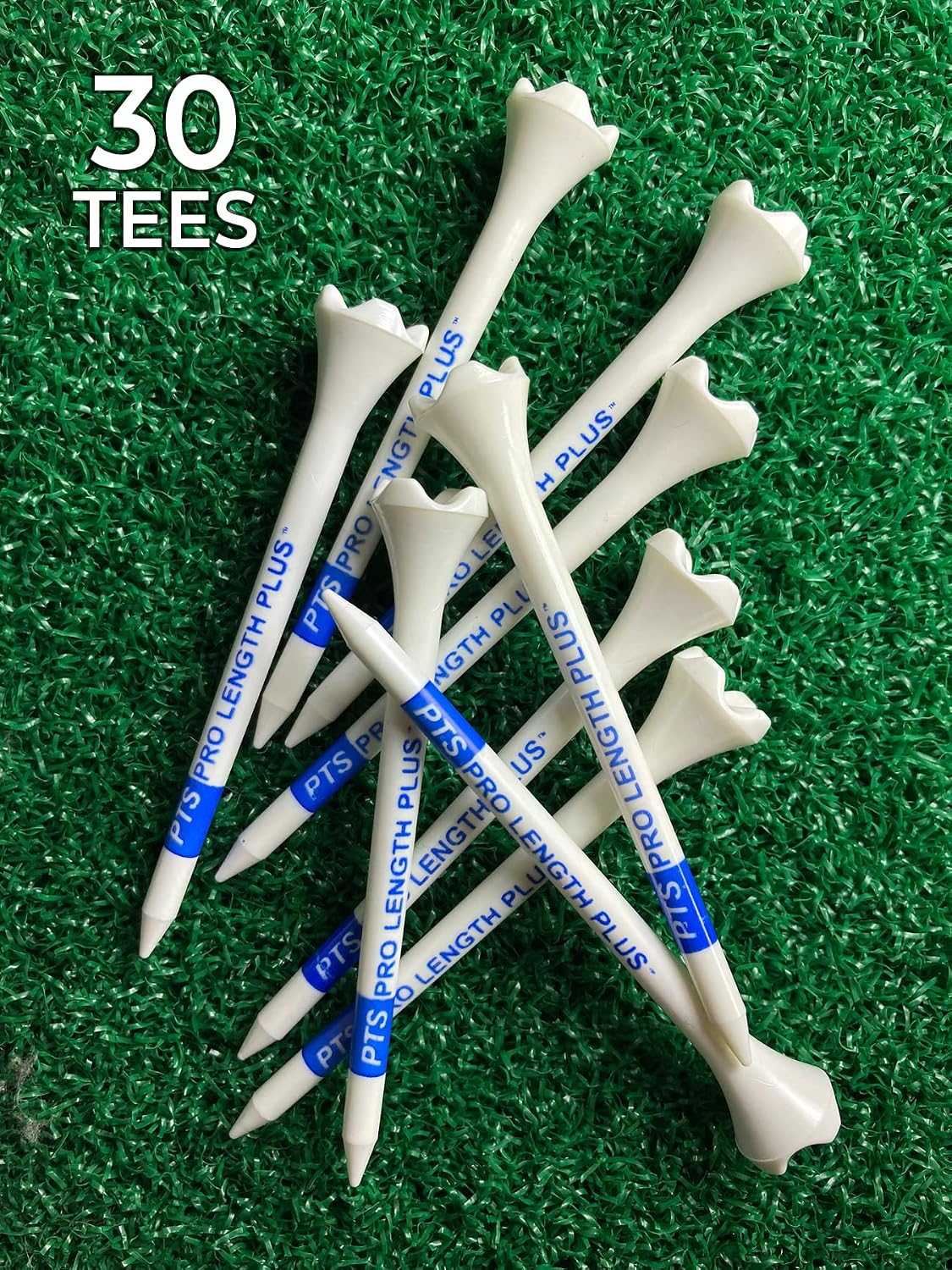 3-1/4 Inch Plastic Golf Tees 30 Count