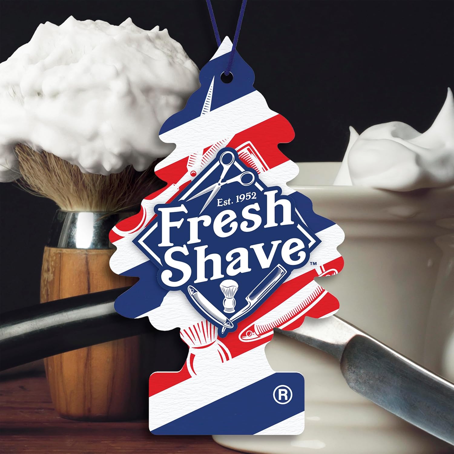 Hanging Car Air Fresheners – Fresh Shave, 24 Pack