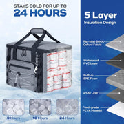 Maelstrom Soft Cooler Bag – 30/40 Can Leakproof Insulated Ice Chest