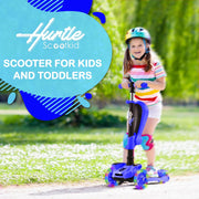 3-Wheeled Kids Scooter with LED Wheels