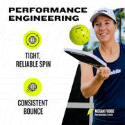 Outdoor Pickleballs – Regulation Size