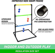 Indoor Outdoor Ladder Toss Game Set