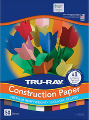 Classic Color Construction Paper – 9 x 12, 50 Sheets
