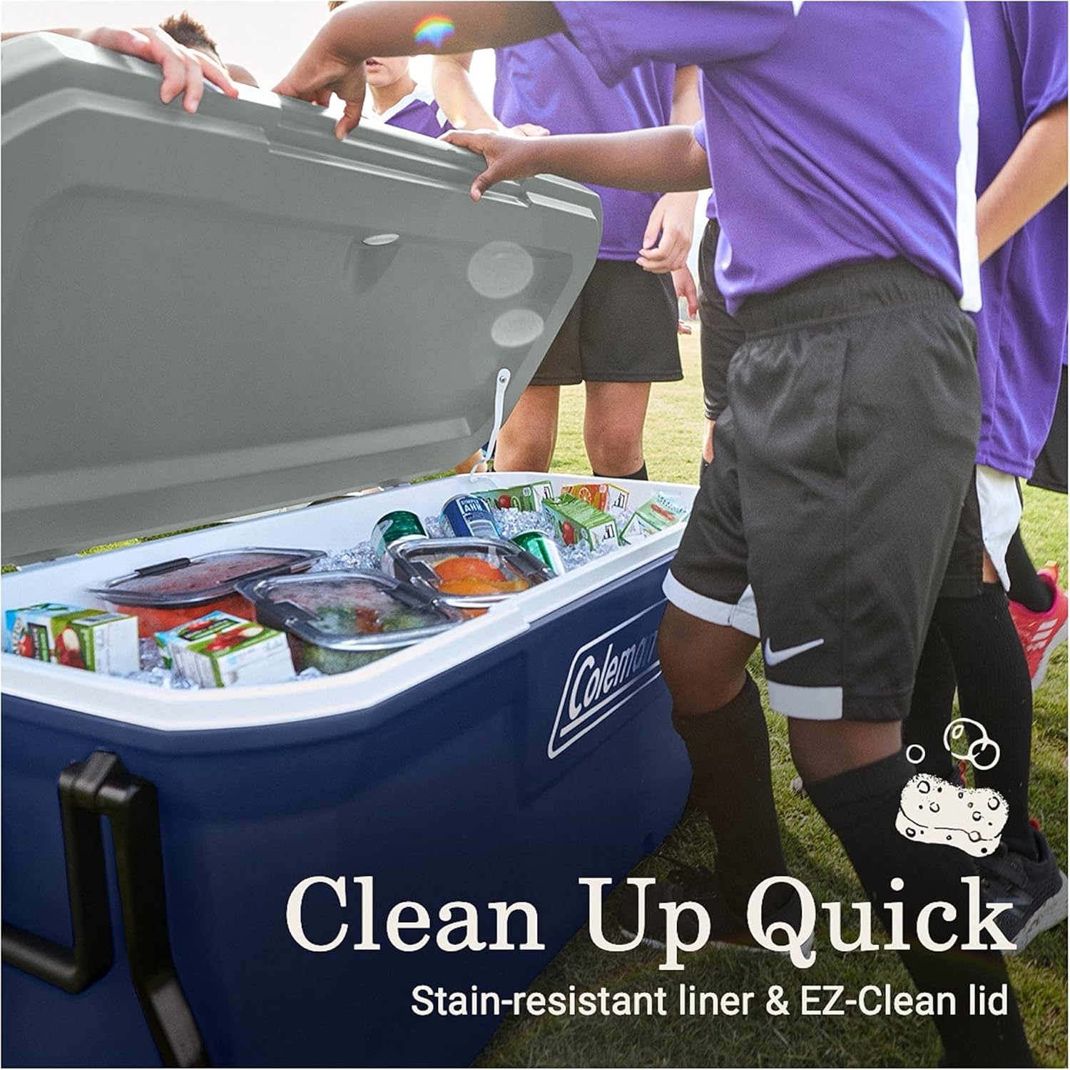 Insulated Rolling Hard Cooler with Wheels