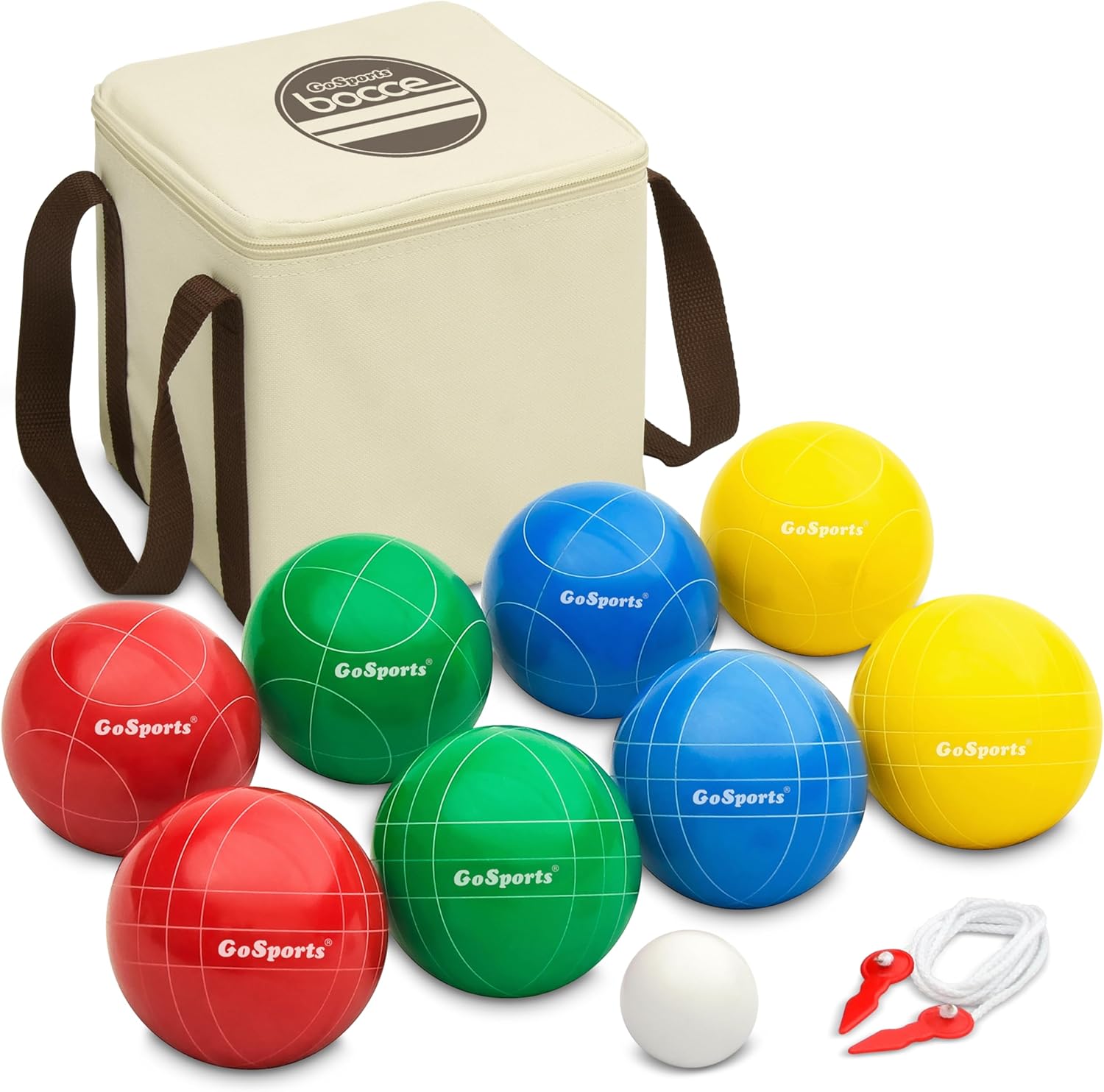 90 mm Bocce Ball Set for Outdoor Lawn Games