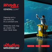 Heavy Duty General Cleaning Towels, 12 x 90 Sheets
