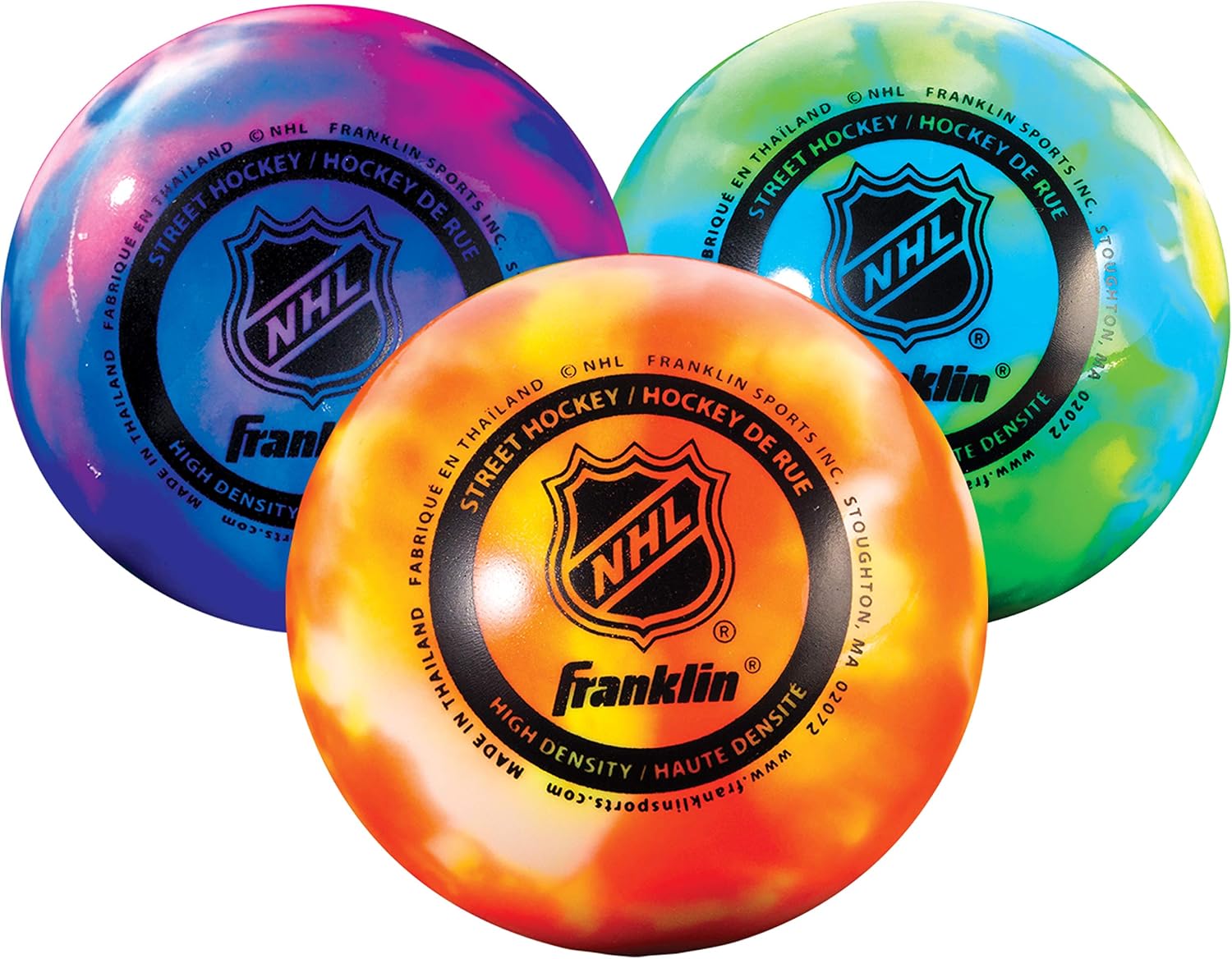 Official Size No-Bounce Street Hockey Balls