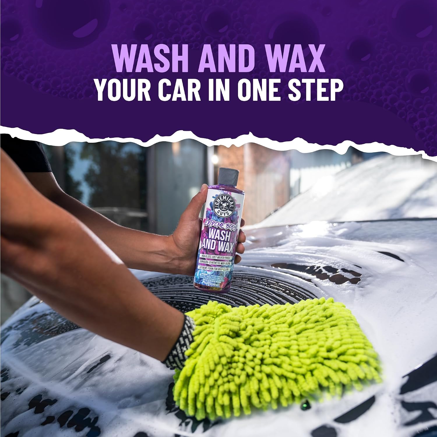 Chemical Guys Extreme Bodywash & Wax Car Wash Soap – 16 Oz
