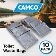 Camco Toilet Waste Bags – 10-Pack (41548)