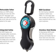 Retractable Fishing Line Cutters with Stainless Steel Blades