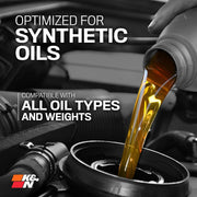 Premium Extended-Life Engine Oil Filter with Wrench-Off Nut