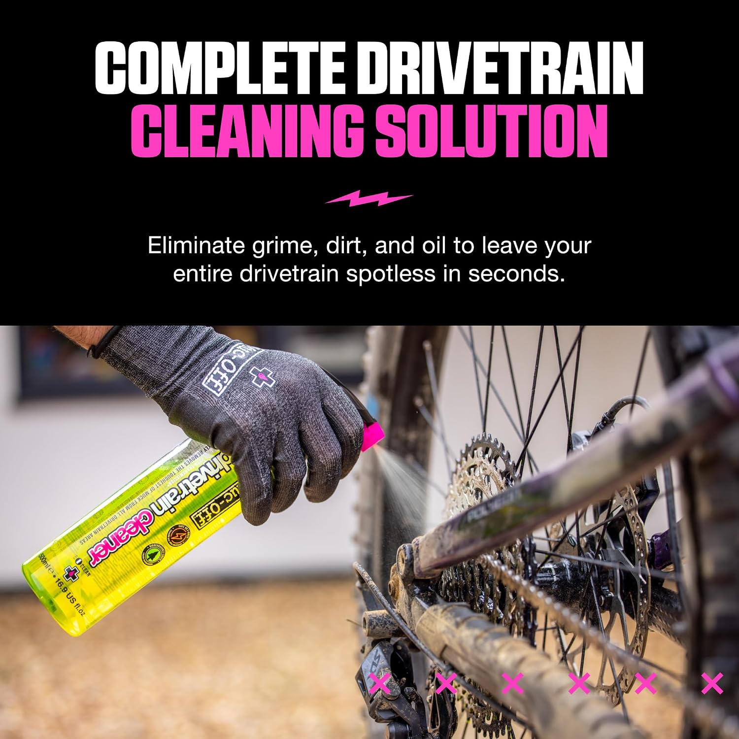 Biodegradable Bike Drivetrain Cleaner Spray