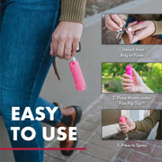 Pepper Spray & Rechargeable 2-in-1 Stun Gun Self Defense Kit