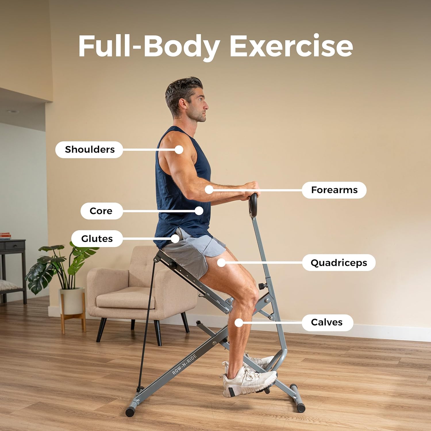 Foldable Squat Assist Trainer for Glutes & Legs