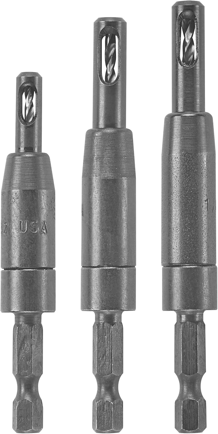 Bosch Clic-Change Self-Centering Drill Bit Set, 3 Piece