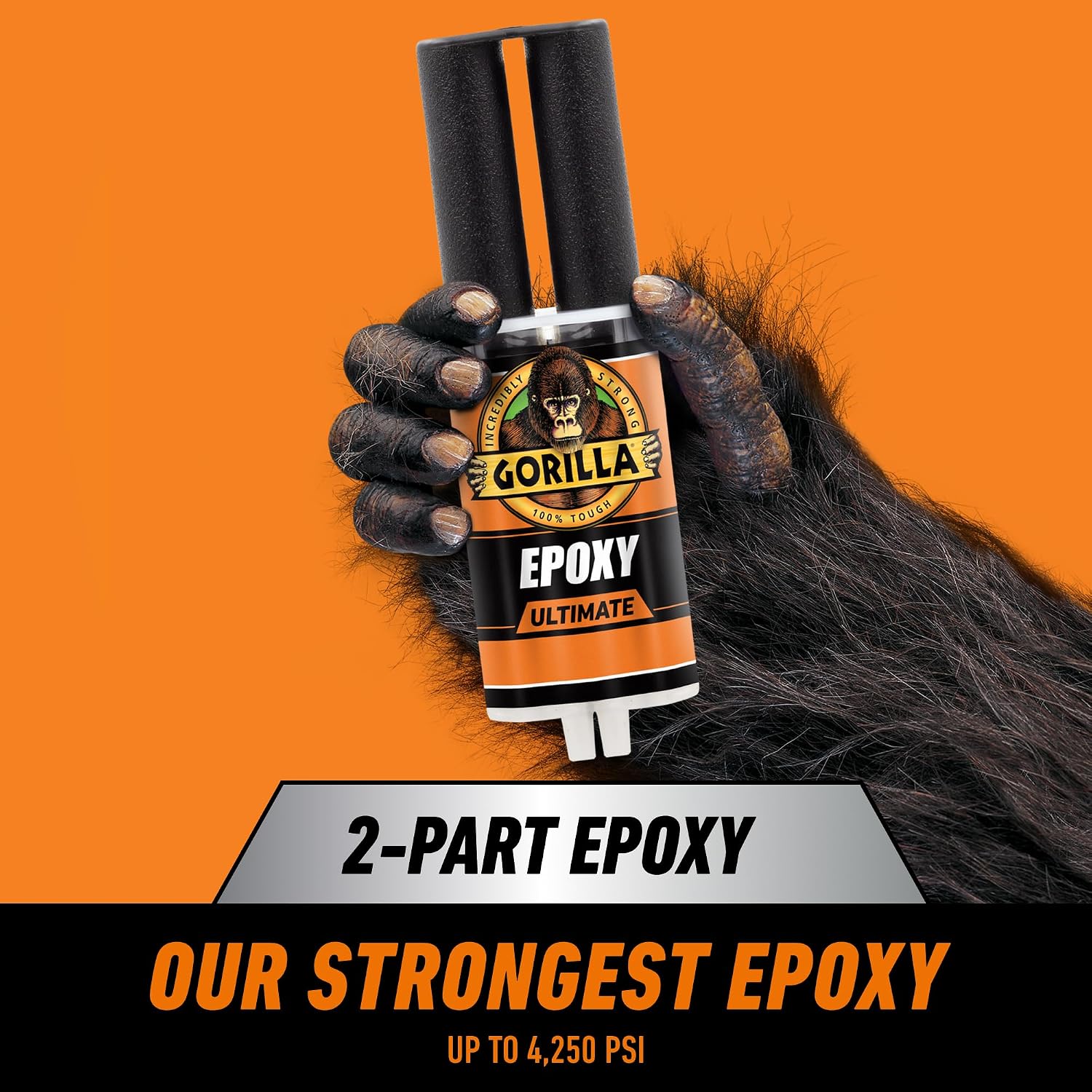 Gorilla Epoxy Ultimate Waterproof, 0.85 oz Syringe