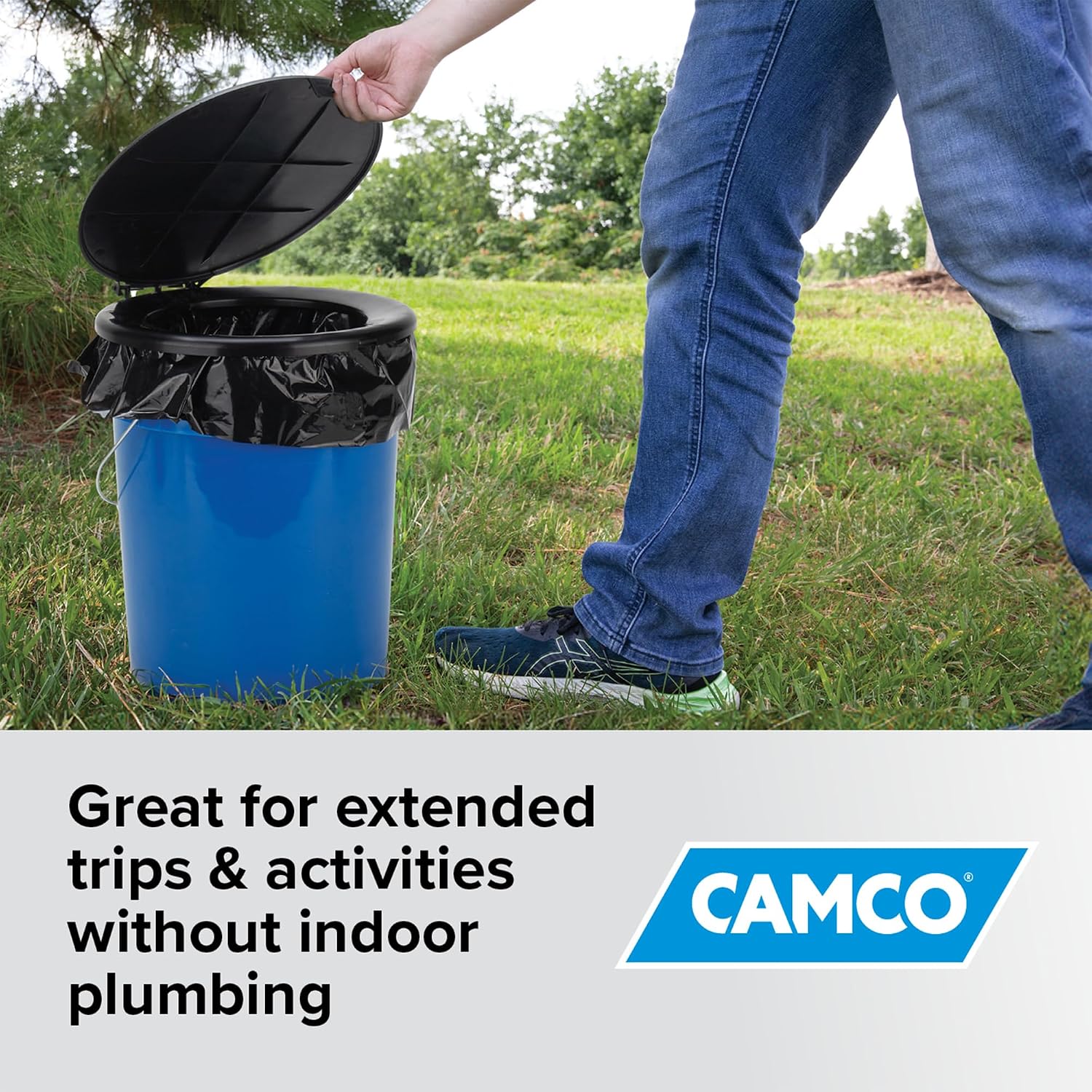 Camco Toilet Waste Bags – 10-Pack (41548)